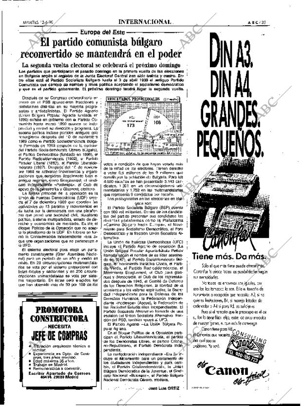 ABC MADRID 12-06-1990 página 33