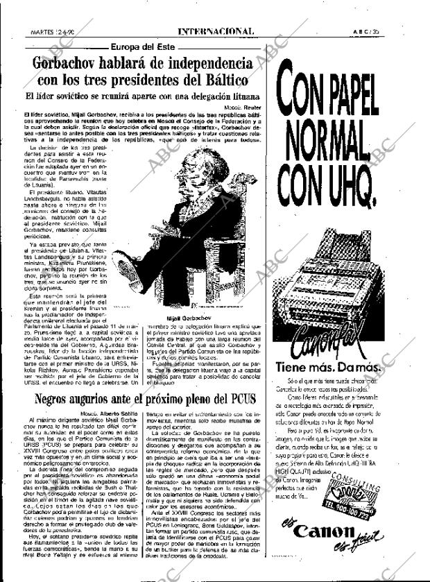 ABC MADRID 12-06-1990 página 35