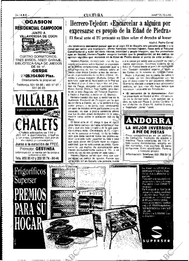 ABC MADRID 12-06-1990 página 54