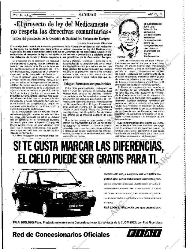 ABC MADRID 12-06-1990 página 69
