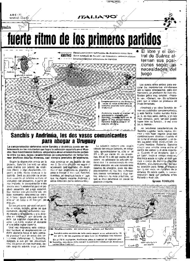 ABC MADRID 12-06-1990 página 77