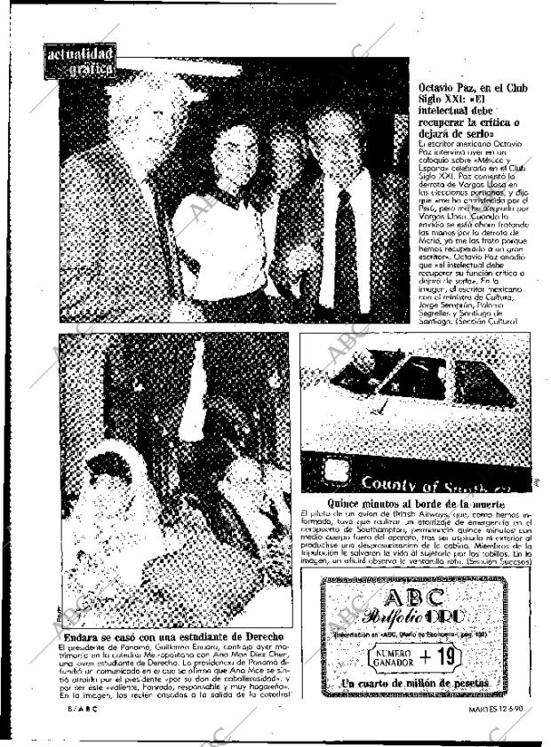 ABC MADRID 12-06-1990 página 8