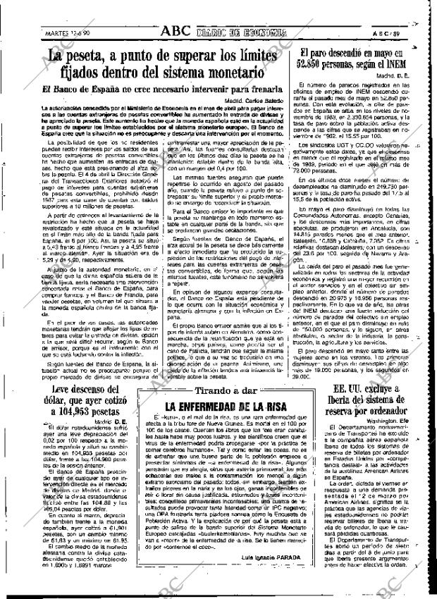 ABC MADRID 12-06-1990 página 89