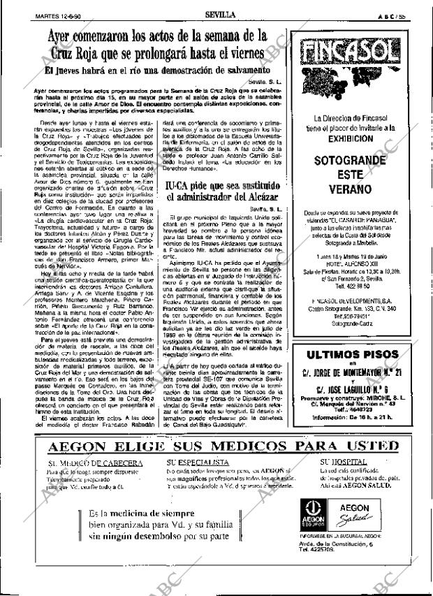 ABC SEVILLA 12-06-1990 página 55