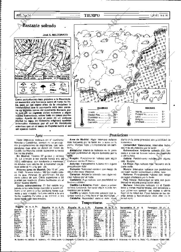 ABC MADRID 14-06-1990 página 52