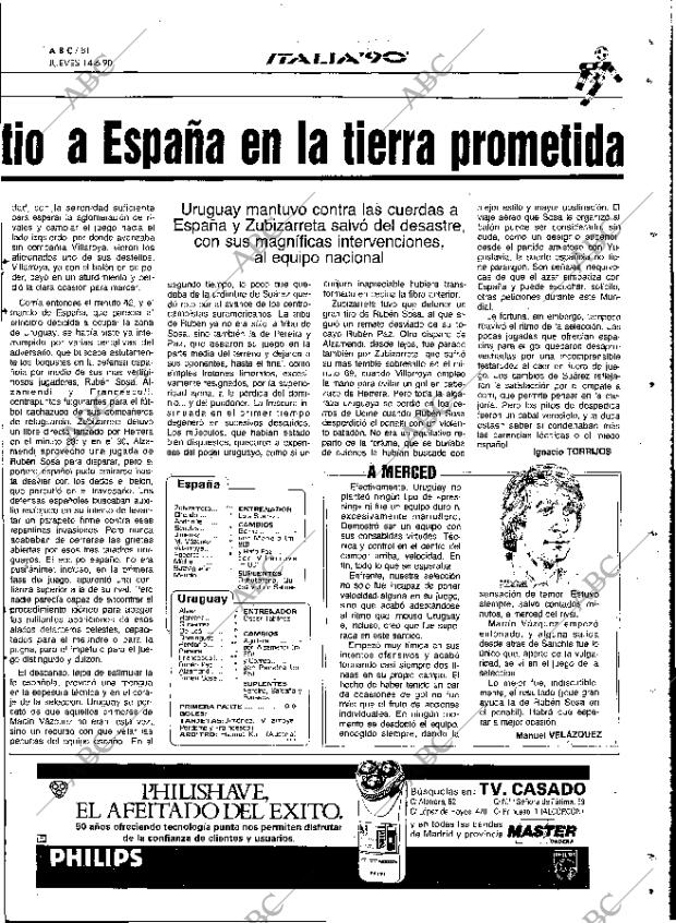 ABC MADRID 14-06-1990 página 81
