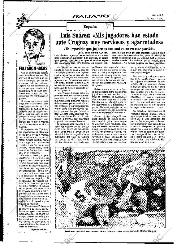 ABC MADRID 14-06-1990 página 84