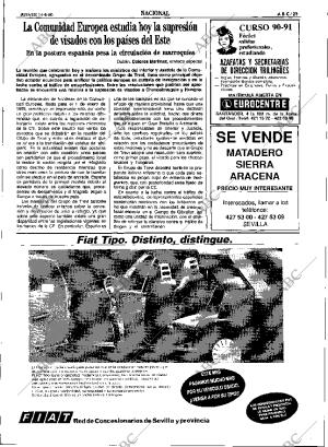 ABC SEVILLA 14-06-1990 página 23