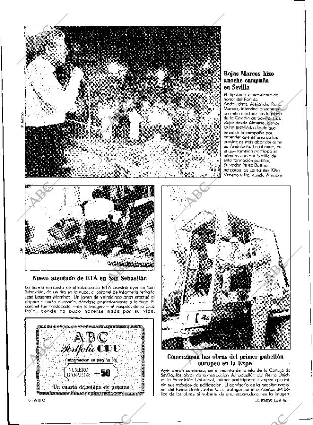 ABC SEVILLA 14-06-1990 página 6