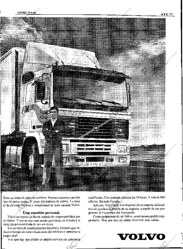 ABC SEVILLA 14-06-1990 página 85