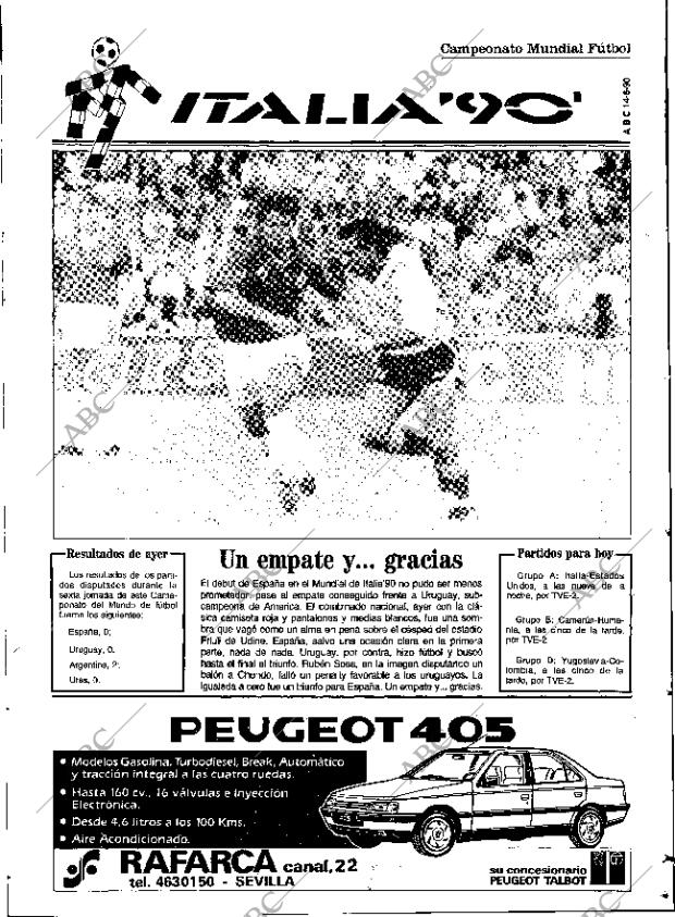 ABC SEVILLA 14-06-1990 página 97