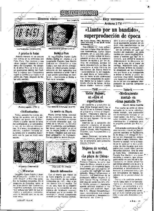 ABC MADRID 15-06-1990 página 149