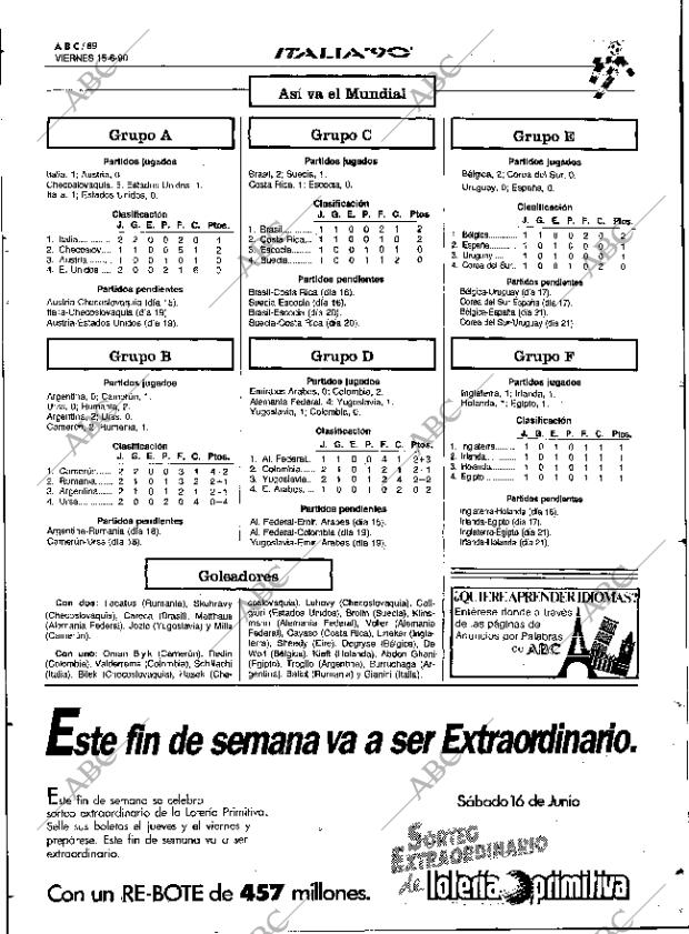 ABC SEVILLA 15-06-1990 página 89