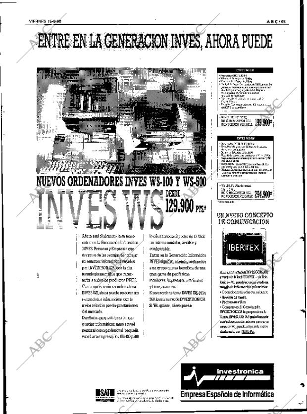 ABC SEVILLA 15-06-1990 página 95