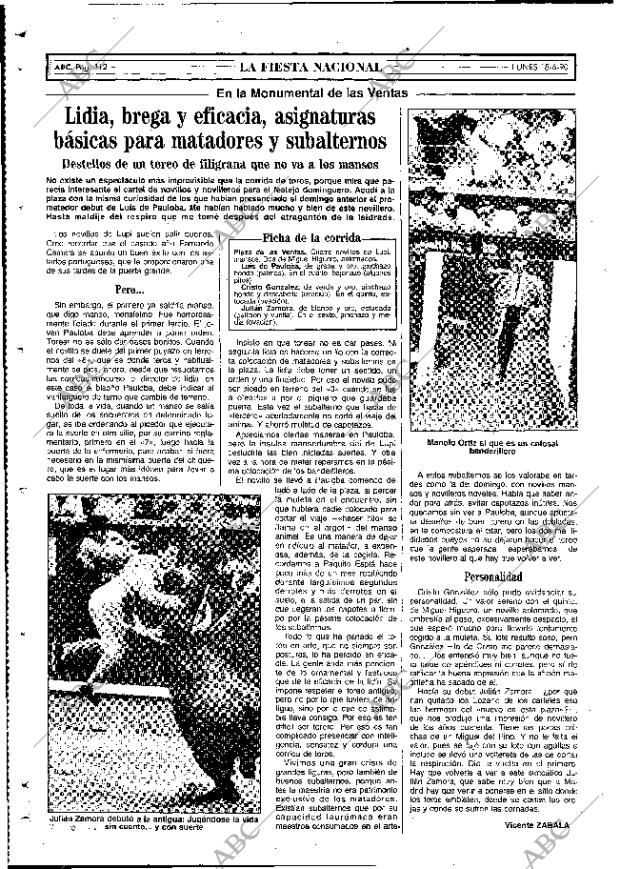 ABC MADRID 18-06-1990 página 112