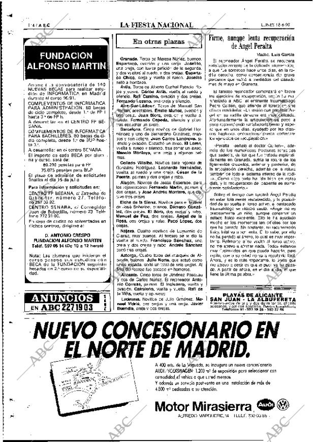 ABC MADRID 18-06-1990 página 114