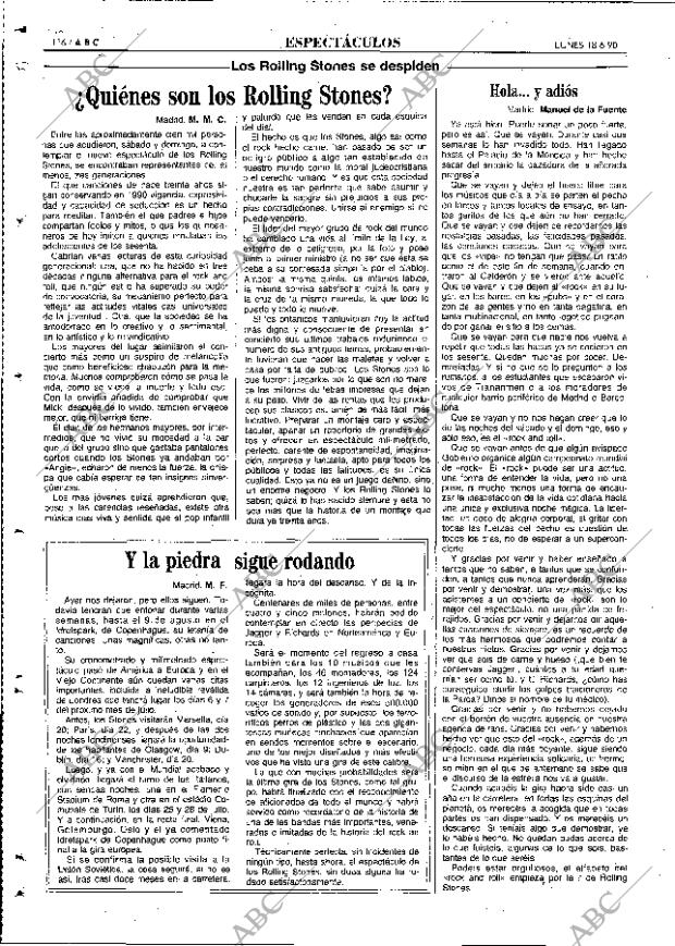 ABC MADRID 18-06-1990 página 116