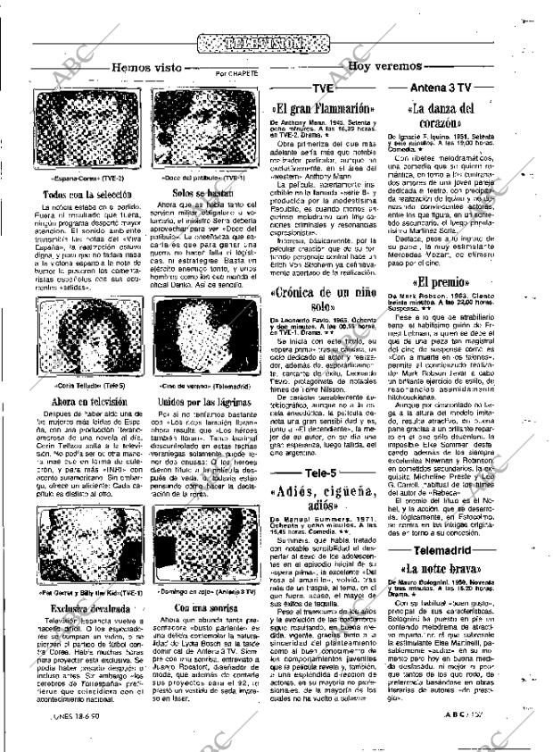 ABC MADRID 18-06-1990 página 157