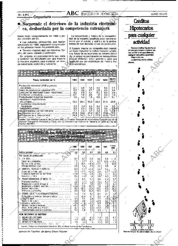 ABC MADRID 18-06-1990 página 66