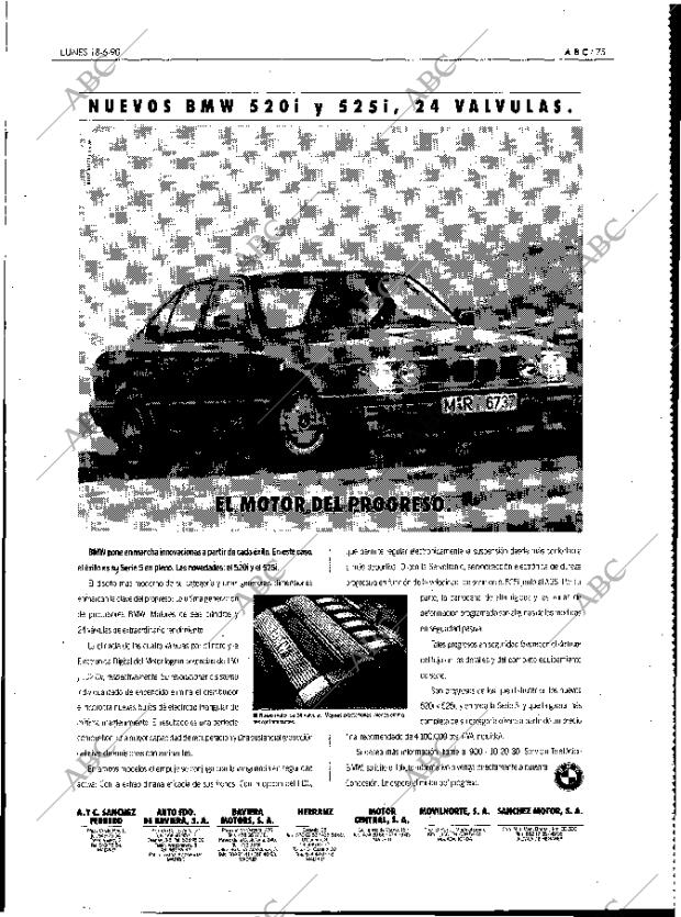 ABC MADRID 18-06-1990 página 75