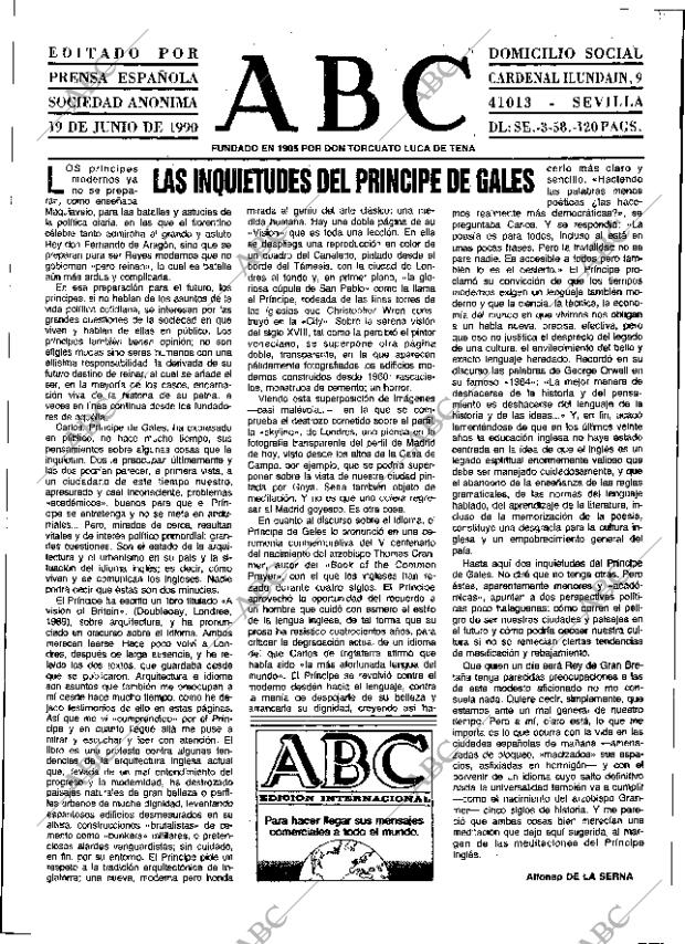 ABC SEVILLA 19-06-1990 página 3