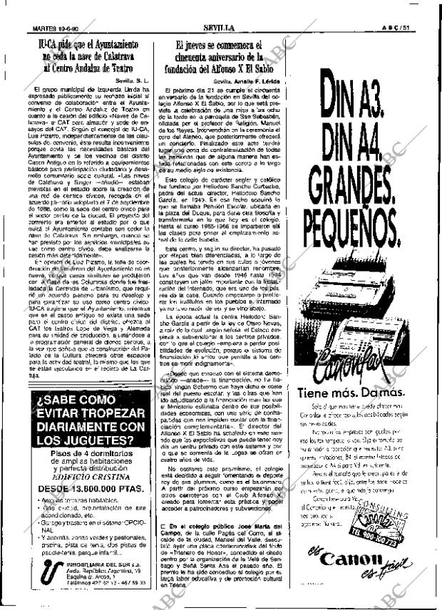 ABC SEVILLA 19-06-1990 página 51