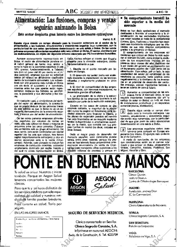 ABC SEVILLA 19-06-1990 página 73