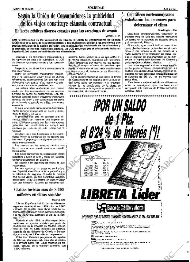 ABC SEVILLA 19-06-1990 página 83