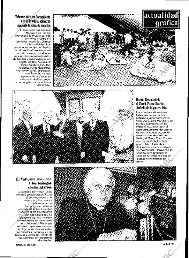 ABC SEVILLA 23-06-1990 página 5