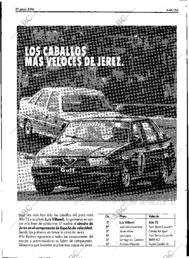 ABC SEVILLA 23-06-1990 página 65