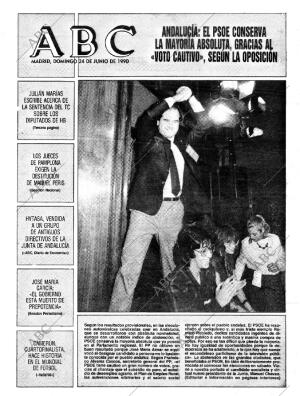 ABC MADRID 24-06-1990 página 1