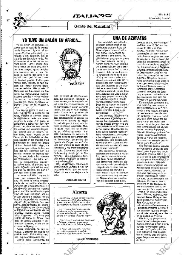 ABC MADRID 24-06-1990 página 110