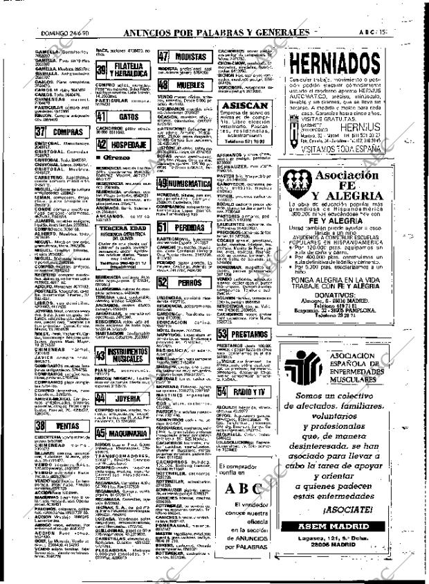 ABC MADRID 24-06-1990 página 151