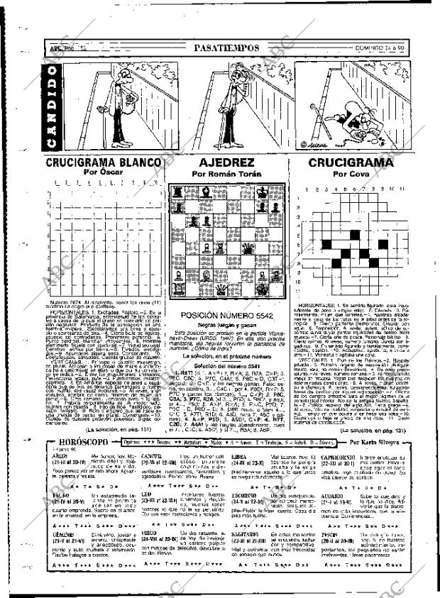 ABC MADRID 24-06-1990 página 152