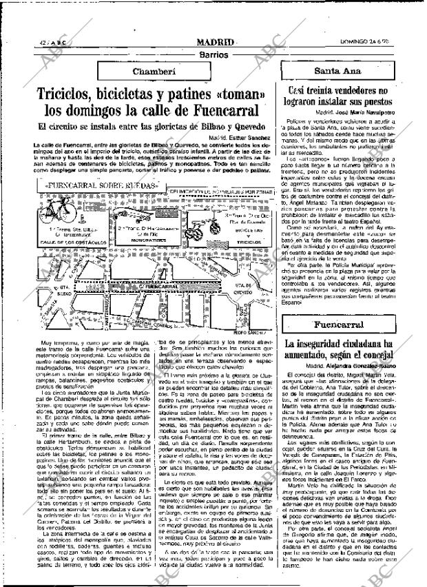 ABC MADRID 24-06-1990 página 42