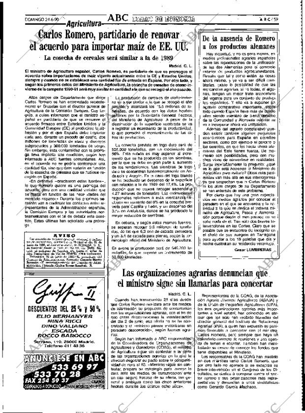 ABC MADRID 24-06-1990 página 59