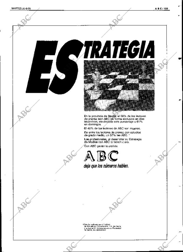 ABC SEVILLA 26-06-1990 página 109