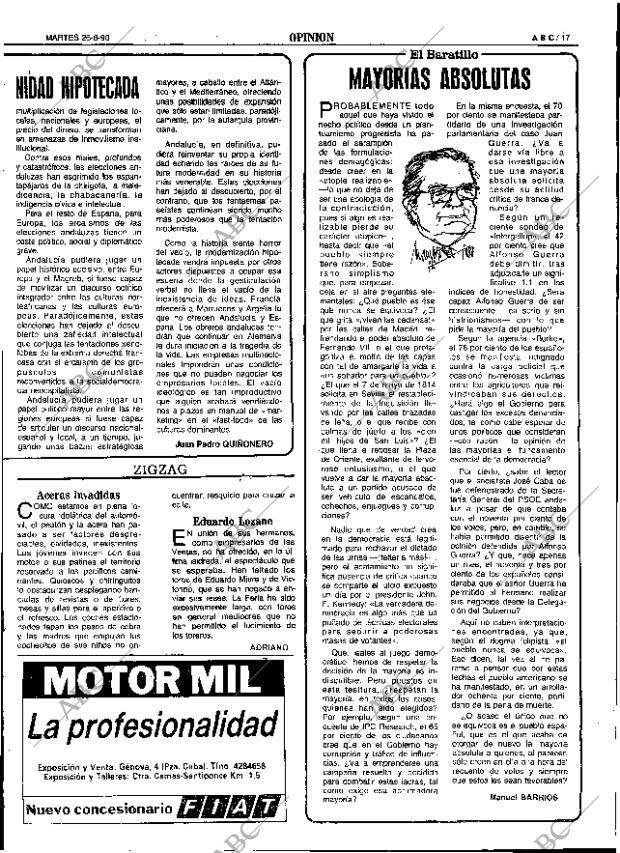 ABC SEVILLA 26-06-1990 página 17