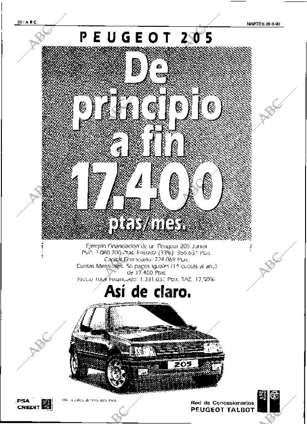 ABC SEVILLA 26-06-1990 página 52