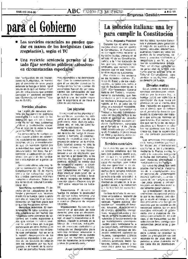 ABC SEVILLA 26-06-1990 página 61