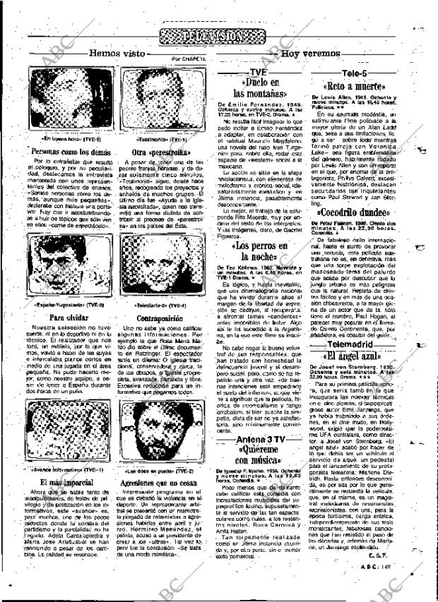 ABC MADRID 27-06-1990 página 149