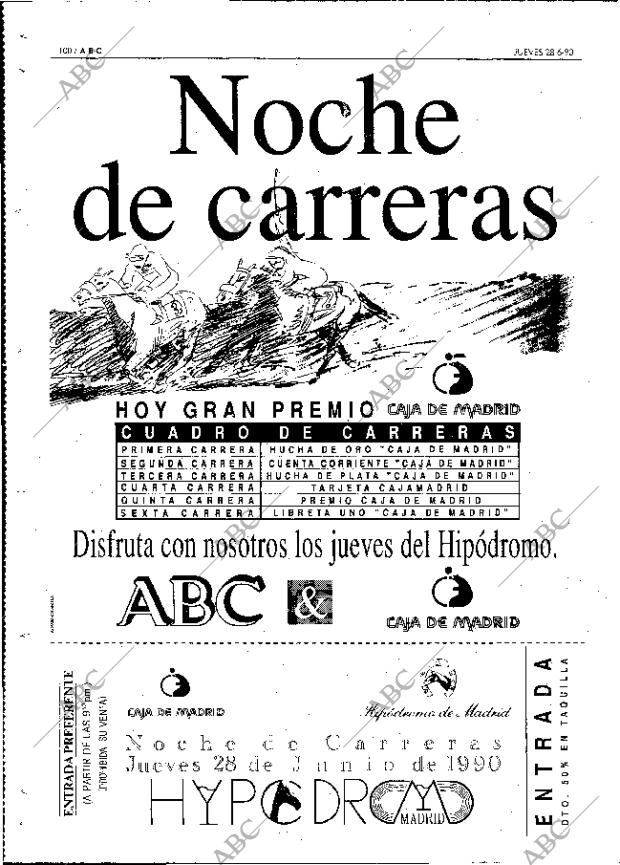 ABC MADRID 28-06-1990 página 100