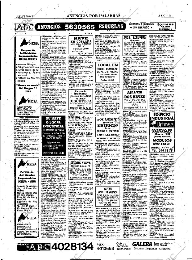 ABC MADRID 28-06-1990 página 125