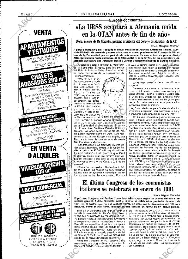 ABC MADRID 28-06-1990 página 32