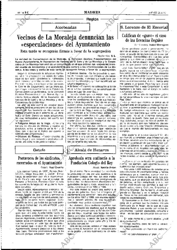 ABC MADRID 28-06-1990 página 44