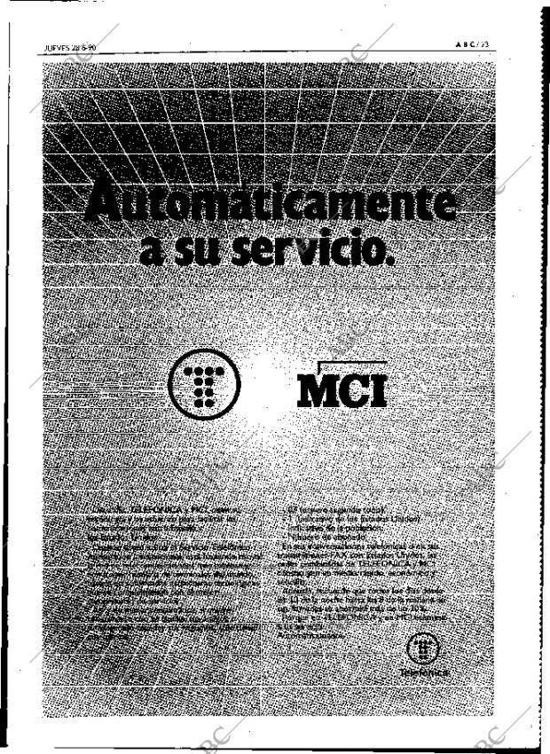 ABC MADRID 28-06-1990 página 73