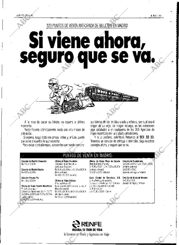 ABC MADRID 28-06-1990 página 85