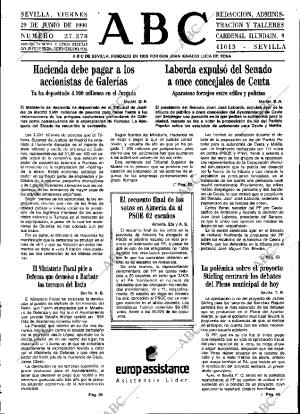 ABC SEVILLA 29-06-1990 página 11