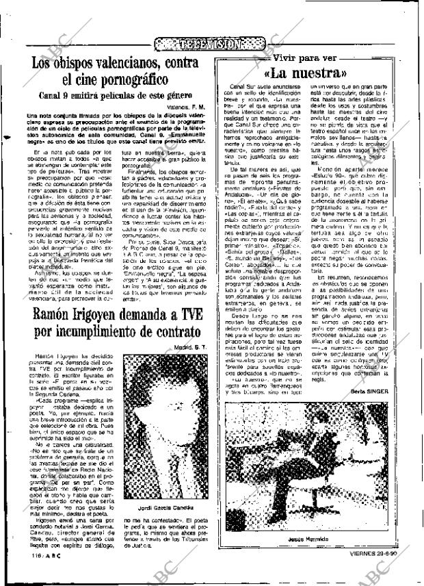 ABC SEVILLA 29-06-1990 página 116