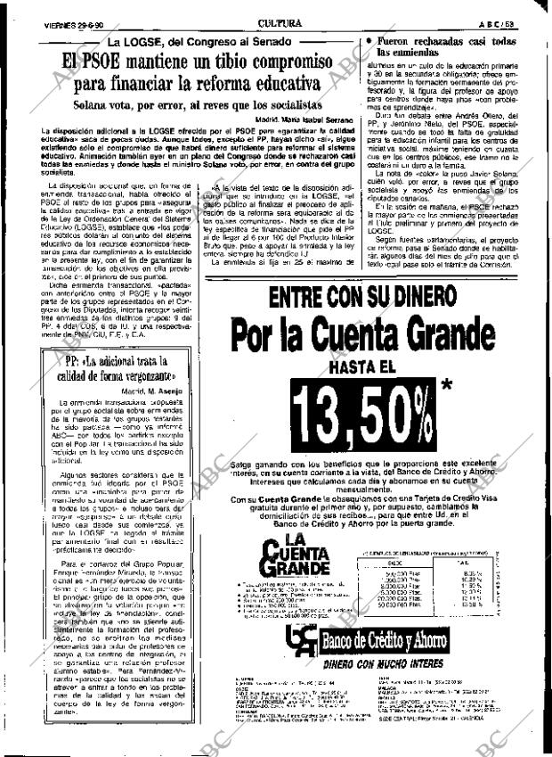 ABC SEVILLA 29-06-1990 página 53